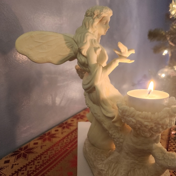 Partylite 3 tea light holder Arianna's Garden P7298 - Picture 3 of 4